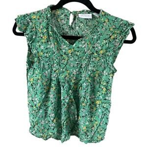New Children's Place Youth Girls' Size 10/12 Flowered Blouse